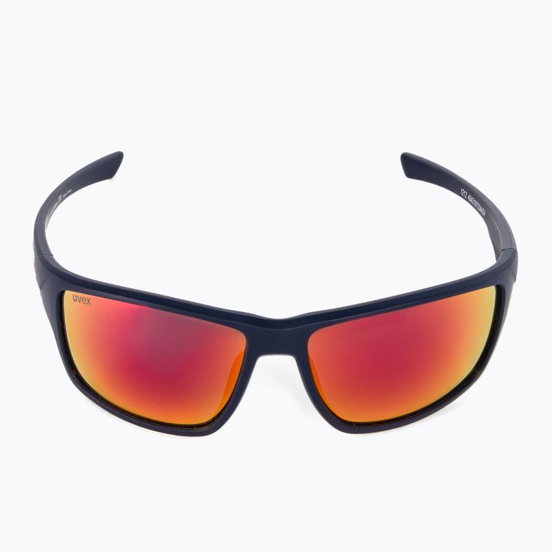 UVEX Sportstyle 230 blue mat/mirror red cycling goggles S5320694416 3