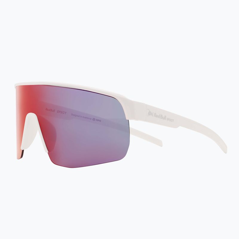 Red Bull SPECT Dakota white/brown with red purple mirror sunglasses 3